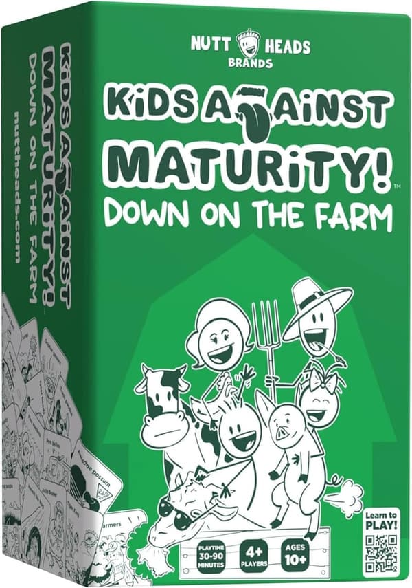 Family Party Card Game: Kids Against Maturity - Farm Edition
