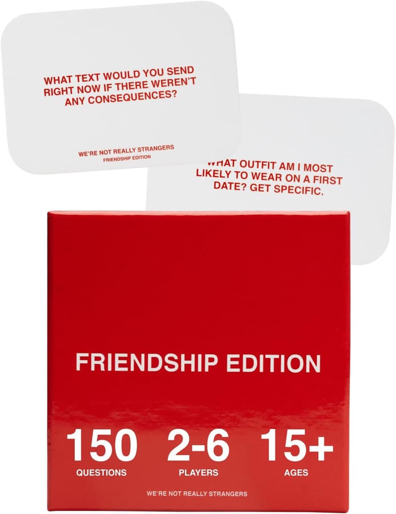 Friendship Card Game - 150 Conversation Starters for Game Night
