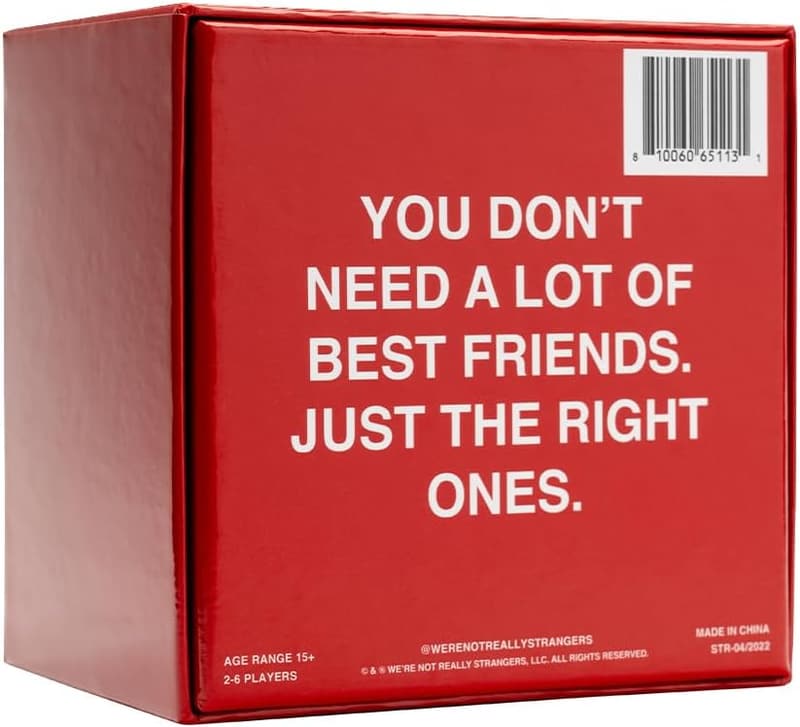 Friendship Card Game - 150 Conversation Starters for Game Night