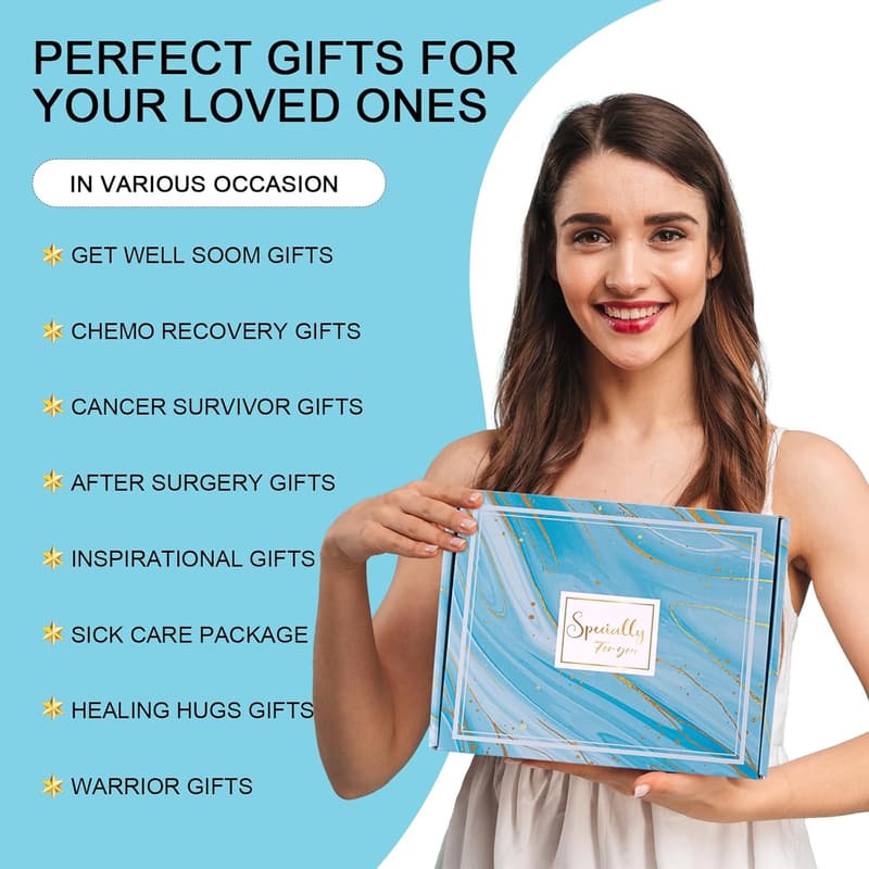 Spa Gift Basket for Women - Self Care & Get Well Soon Gift
