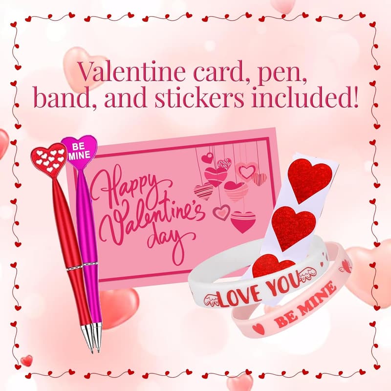 Valentine's Day Snack & Chocolate Gift Box Assortment