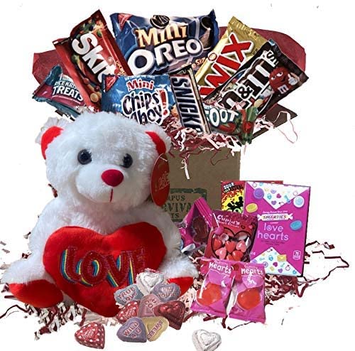 Valentine's Day Sweetheart Care Package with Bear