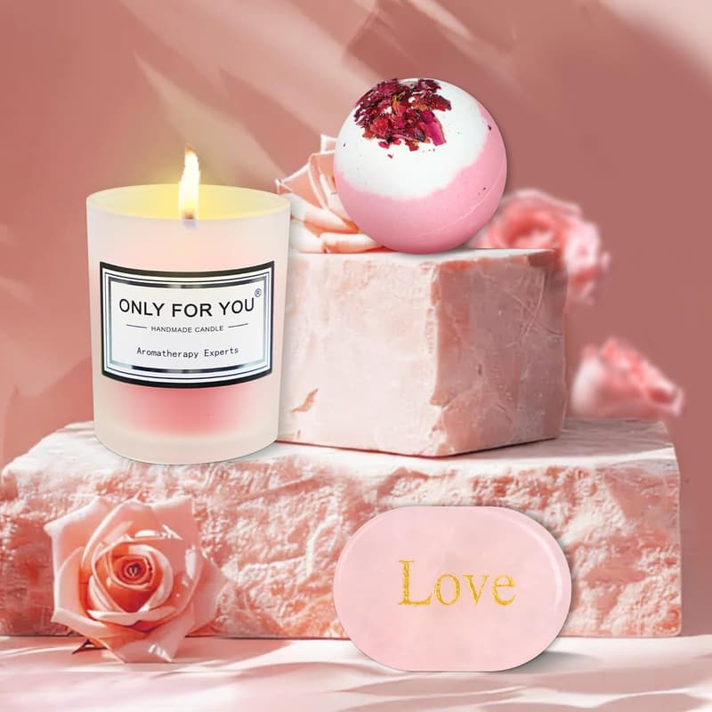 Birthday & Relaxing Spa Gift Basket for Her
