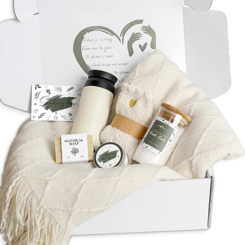 Inspirational Sympathy Gift Basket for Women