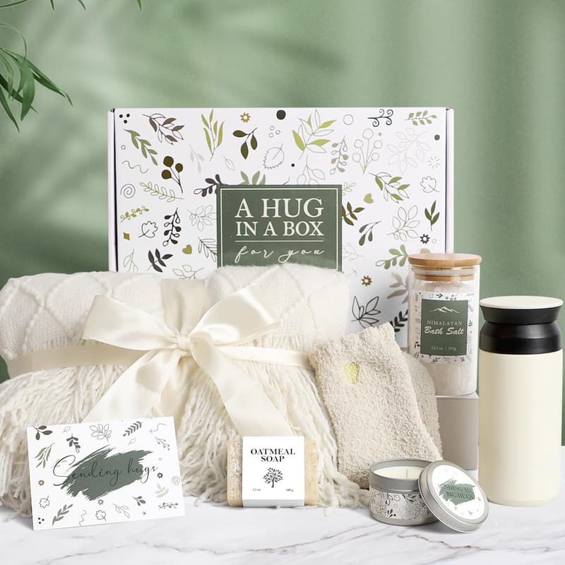 Inspirational Sympathy Gift Basket for Women