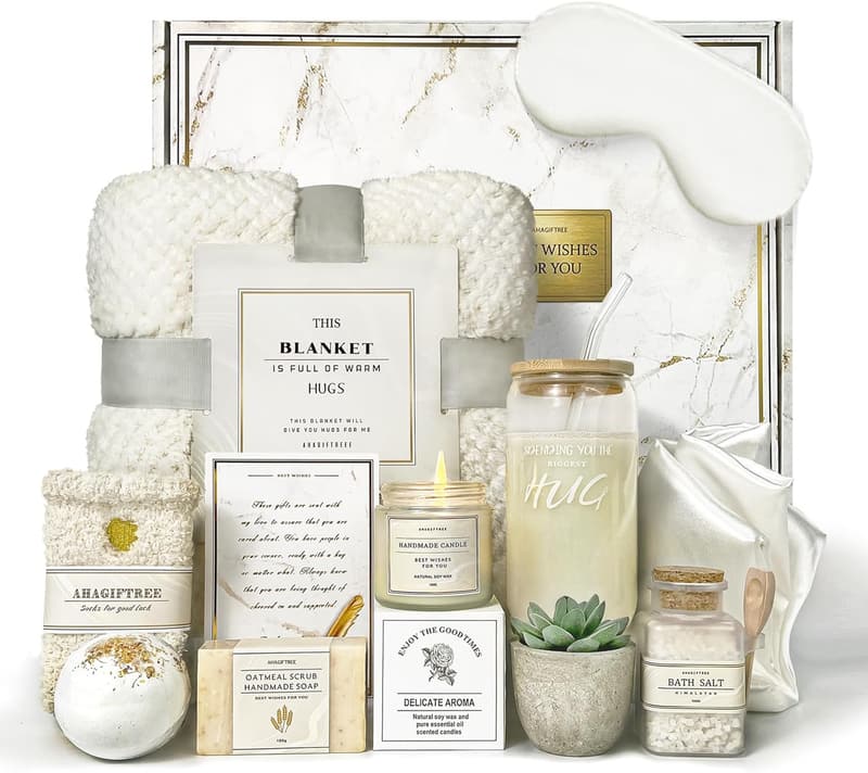 Get Well Soon Care Package for Women - 12PC Gift Set