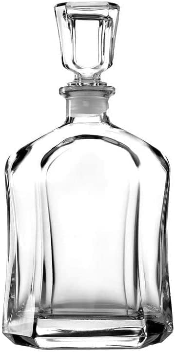 Airtight 23.75 oz Whiskey Decanter - Perfect Gift for Dad