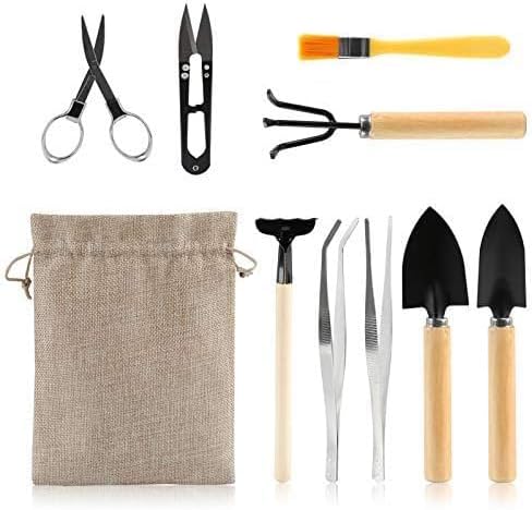 Bonsai Tool Set - 9-Piece Pruning & Styling Kit
