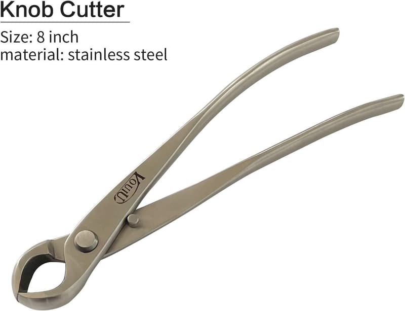 Bonsai Tool Set - 6-Piece with Essential Cutters and Pliers