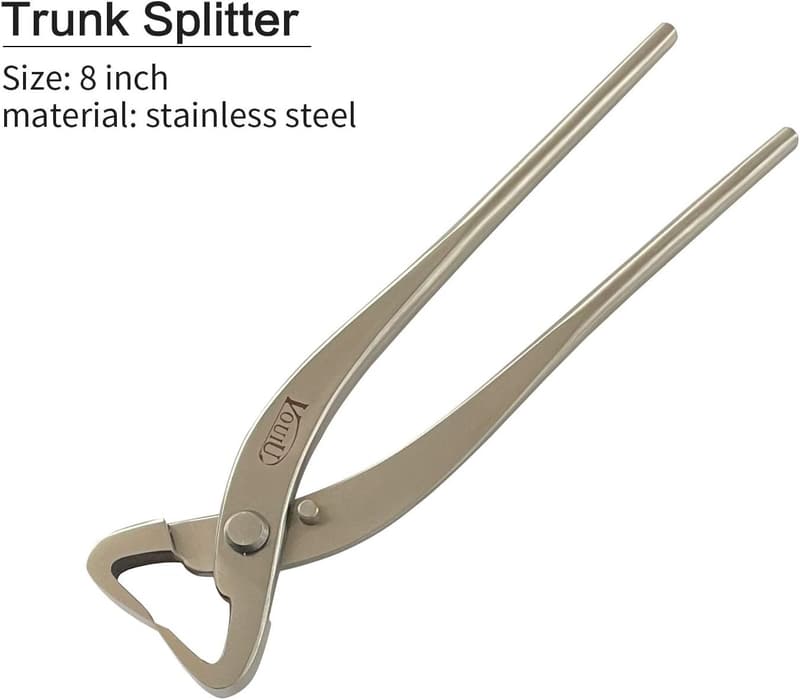 Bonsai Tool Set - 6-Piece with Essential Cutters and Pliers