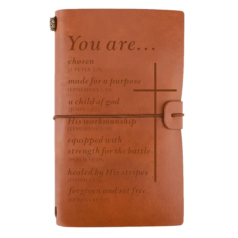 Christian Leather Journal – Inspirational Gift for Men & Women