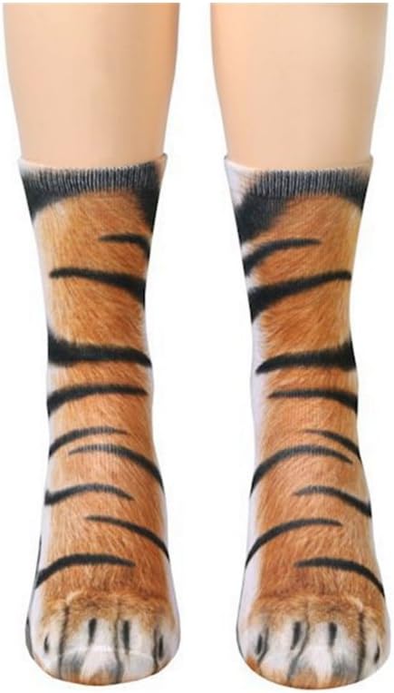 Funny Animal Paw Socks - Christmas Stocking Stuffers for Adults