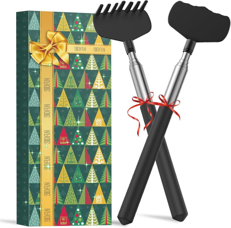 Extendable Back Scratcher - Fun Christmas Gift for Adults
