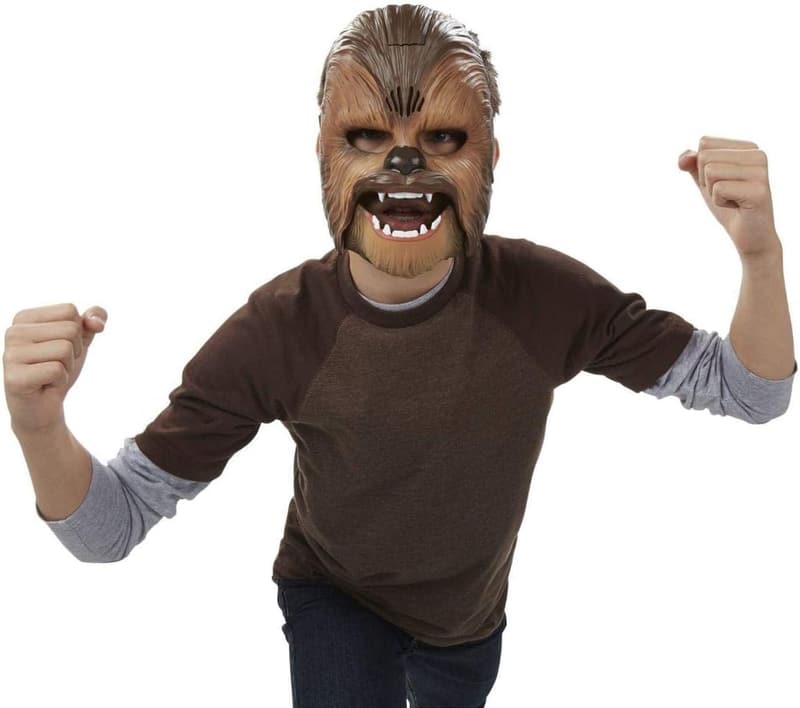 Chewbacca Roaring Sounds Mask for Kids, 5+ Years