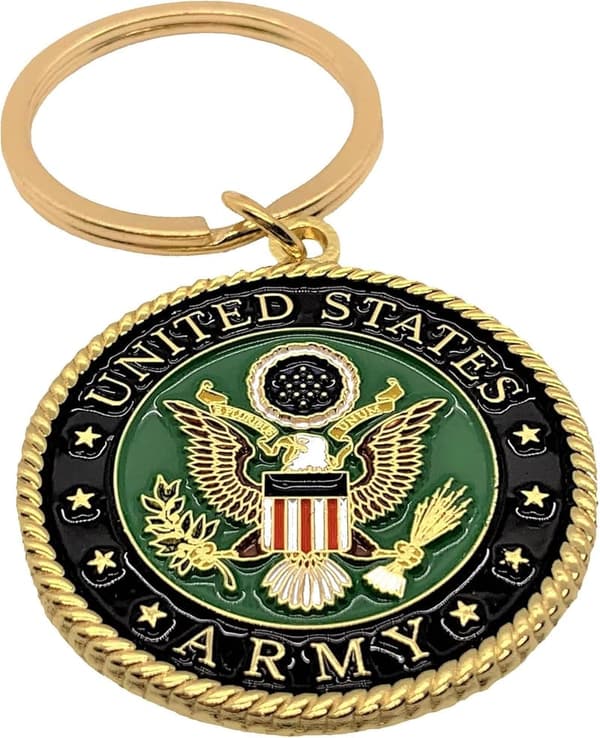 U.S. Army Keychain | Ideal Gift for Veterans and Soldiers