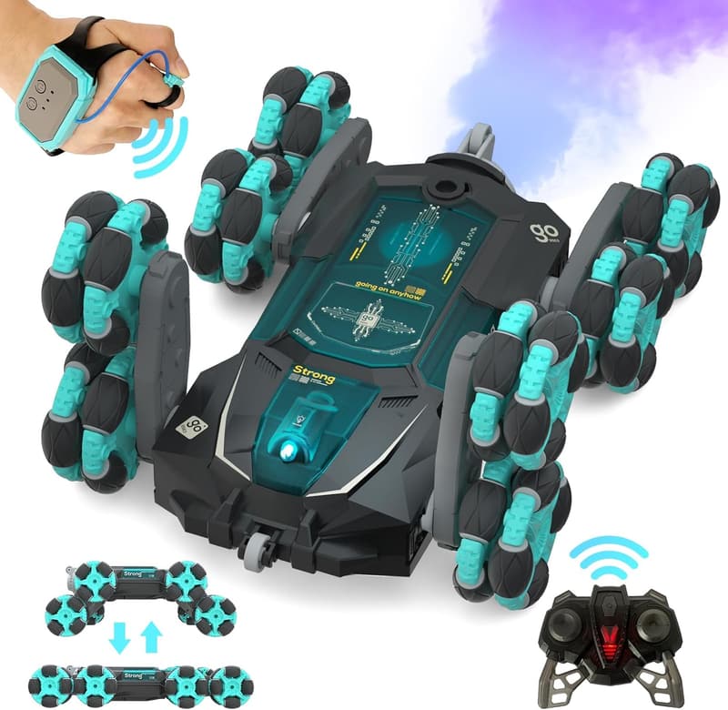 Gesture-Controlled Stunt RC Crawler Car for Kids 6-13