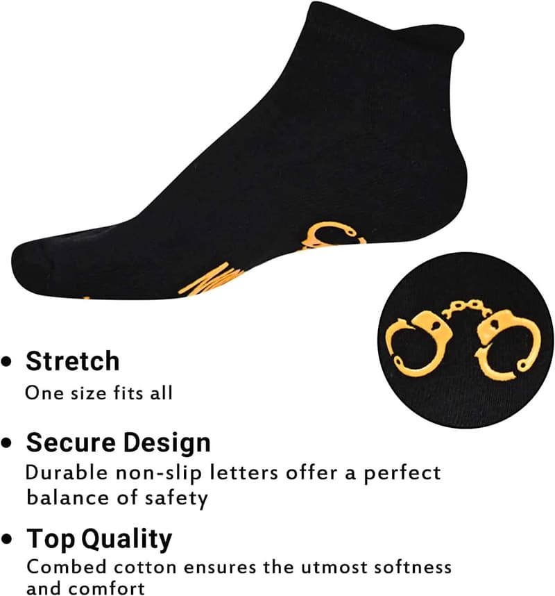 Retirement Socks for Men - Silly Driver Football Design