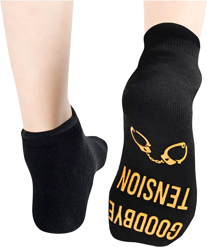 Retirement Socks for Men - Silly Driver Football Design