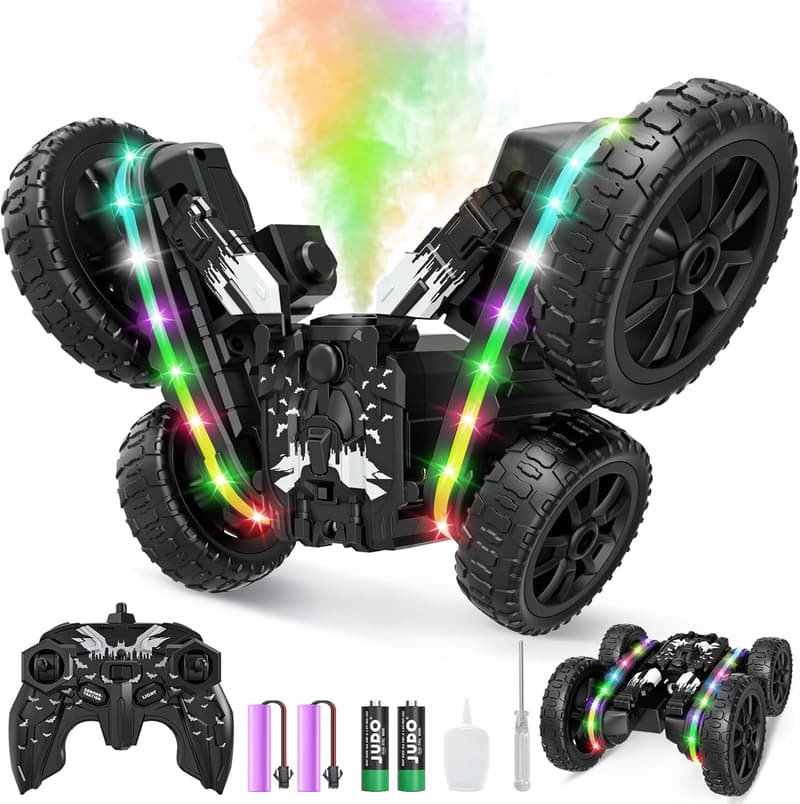 360° Rotating 4WD Off-Road Stunt Car for Boys 4-12