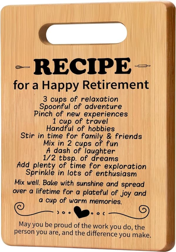 2025 Retirement Gifts for Women and Men - Thoughtful Farewell Ideas