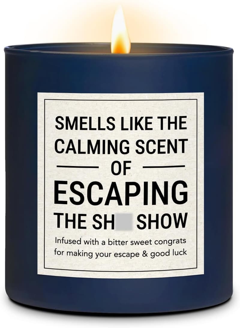 Farewell Candle Gift for Coworkers - 8 Oz New Beginnings