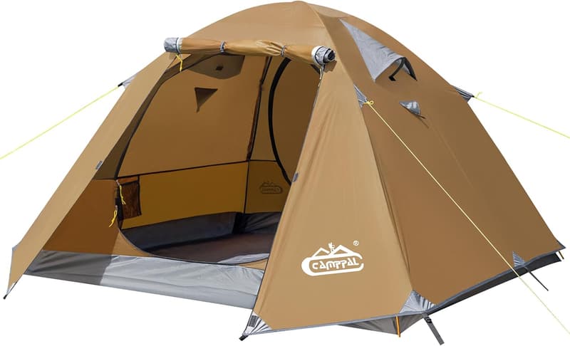 4-Season Waterproof Tent for 2-3 Person Backpacking