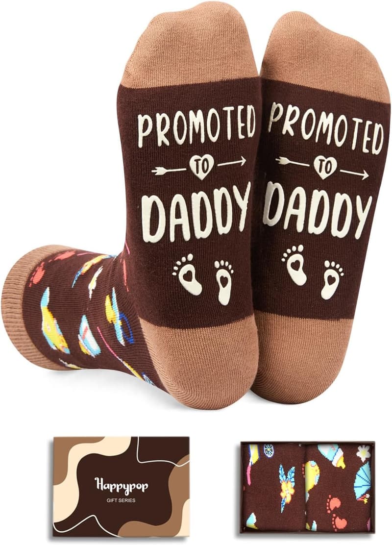 Father's Day Socks - Gifts for New Dads and Grandpas