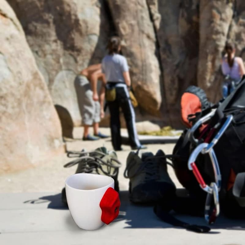 Climbing Mug with Ergonomic Grip – Unique Gift for Climbers