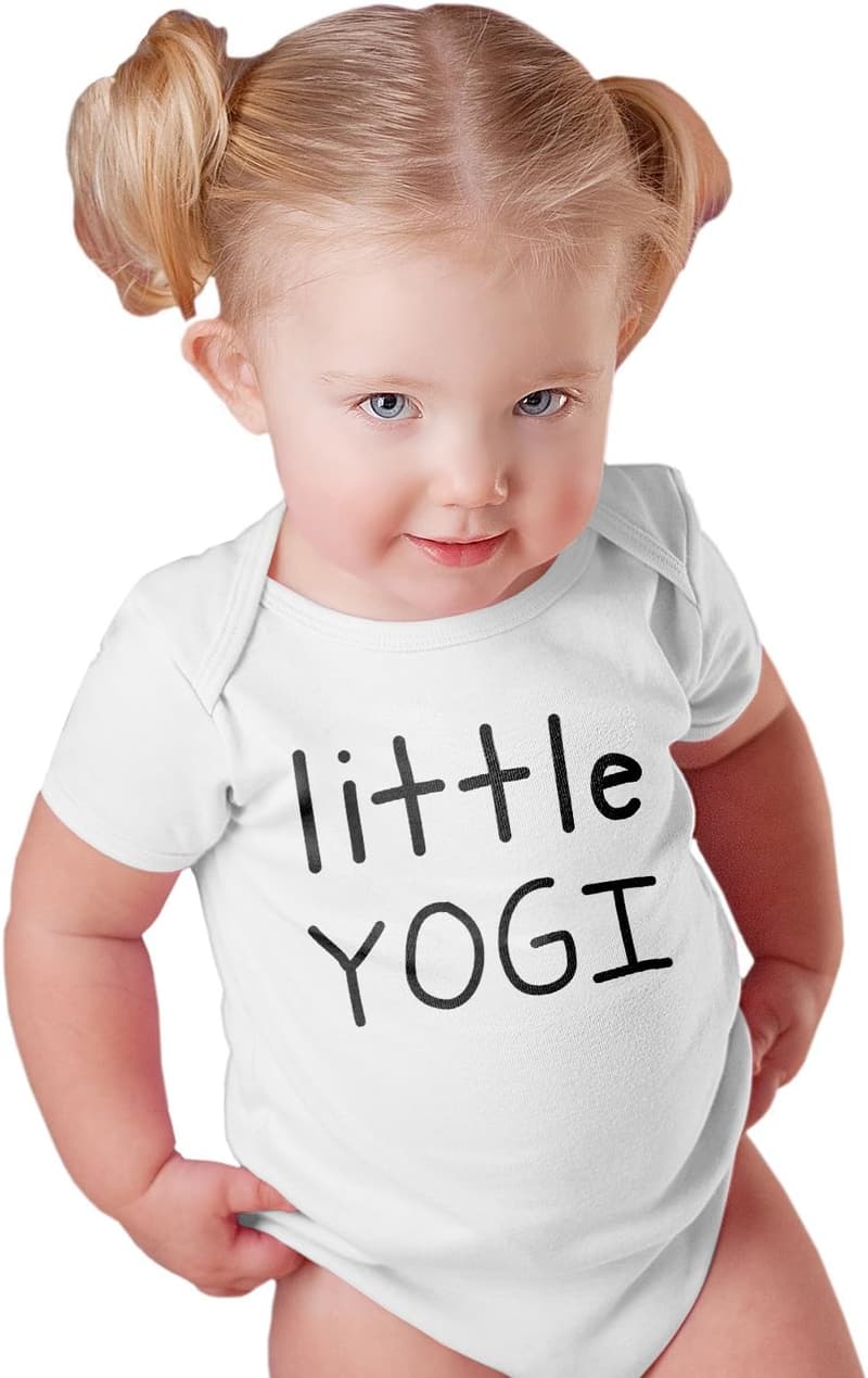 Organic Cotton Baby Onesie for Little Yogis