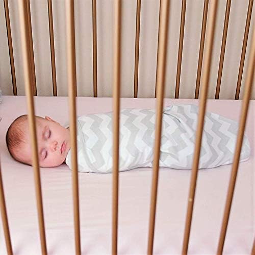 Comfy Cubs Cotton Swaddle Blankets 3-Pack for Infants