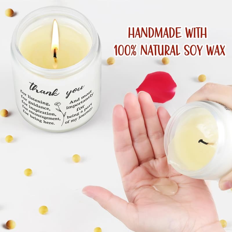 Thank You Candle for Boss - Lavender & Eucalyptus Scented