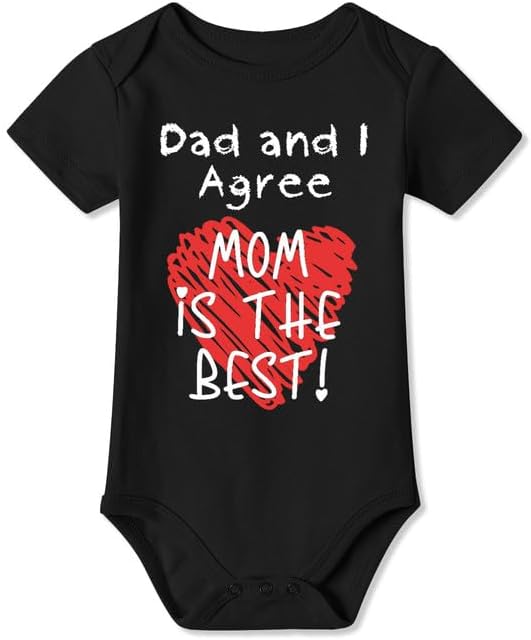 Happy 1st Father's Day Bodysuit for Baby Boy or Girl, 0-12 Months