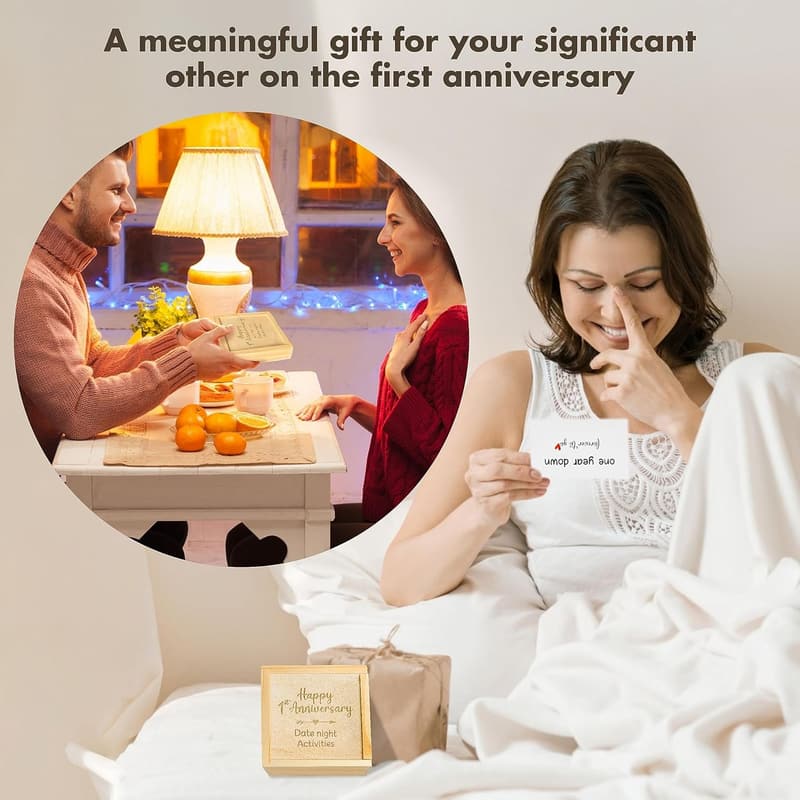 1st Anniversary Wooden Gifts for Couples