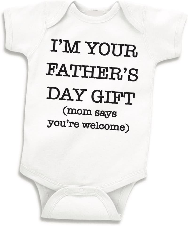 1st Father's Day Baby Bodysuit by Bump and Beyond Designs