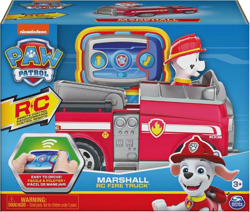 Paw Patrol Marshall Remote Control Fire Truck for Kids