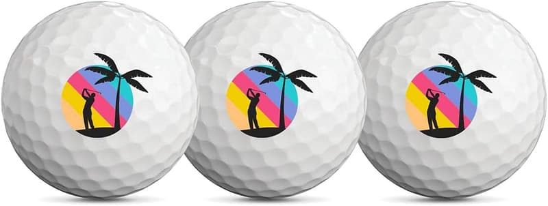 Retirement Gift: O'RINN Funny Golf Balls (3-Pack)
