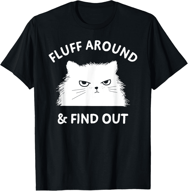 Sarcastic Cat Lady Humor T-Shirt for Women