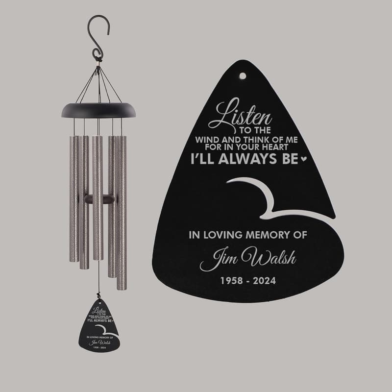 Memorial Wind Chime - Personalized 30