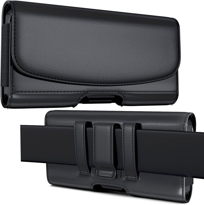 Universal Cell Phone Holster with Clip for iPhone and Samsung