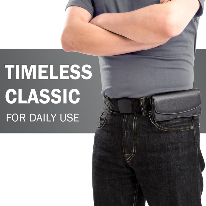 Universal Cell Phone Holster with Clip for iPhone and Samsung