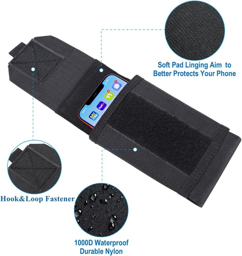 Tactical MOLLE Holster for Mobile Phones - EDC Waist Bag