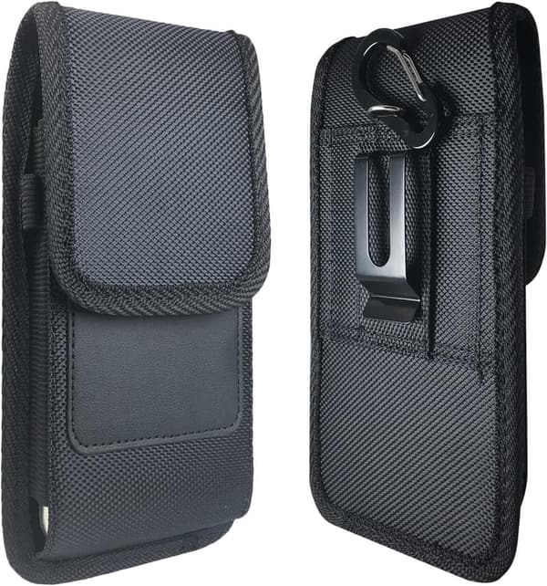 Nylon Cell Phone Holster Pouch for iPhone & Samsung Models