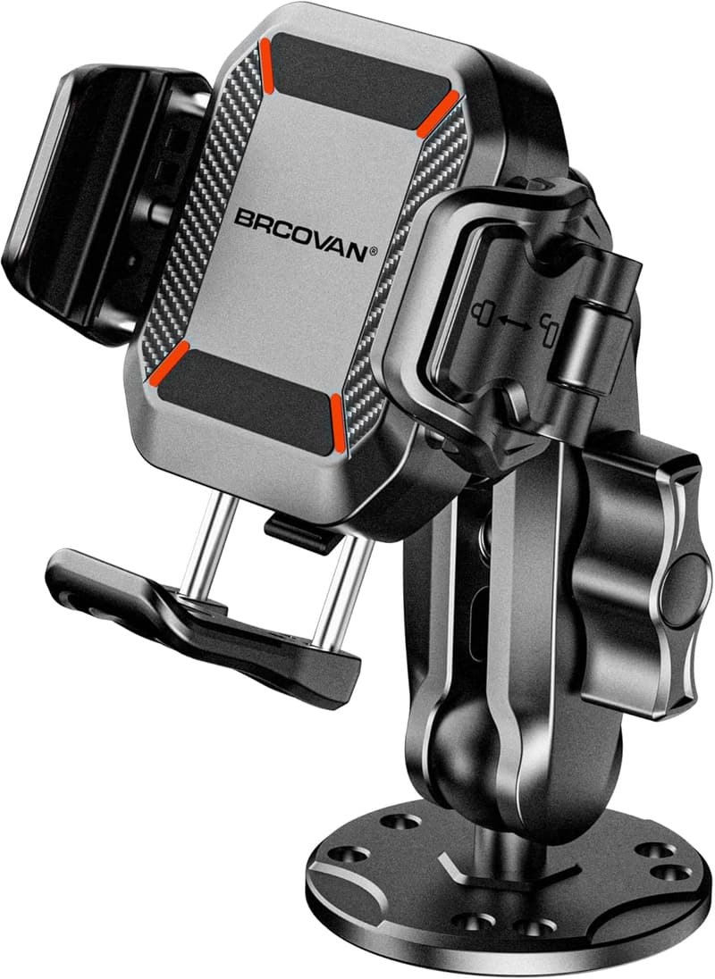 Universal Anti-Theft Phone Mount Holder for Cars and Motorcycles