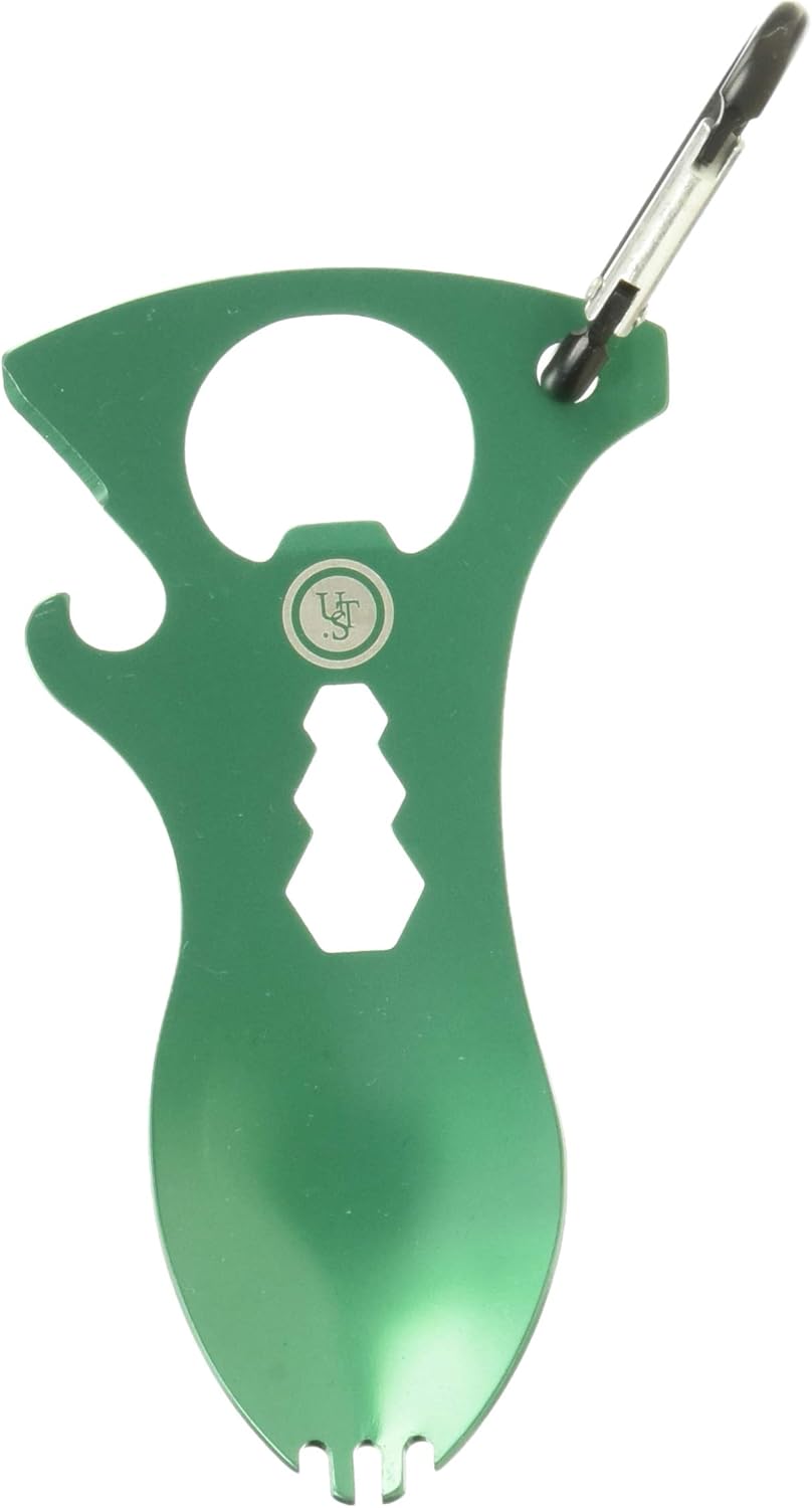Durable Multi-Tool Spork with Can & Bottle Opener for Camping