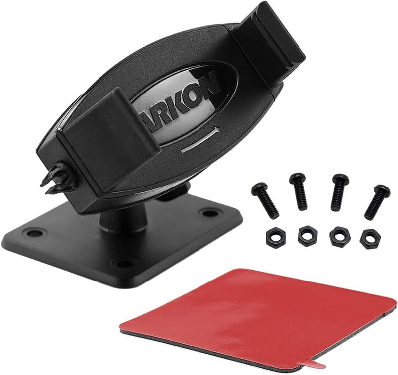 Universal Smartphone Mount for Cars - Durable Adhesive or Drill-Base Holder