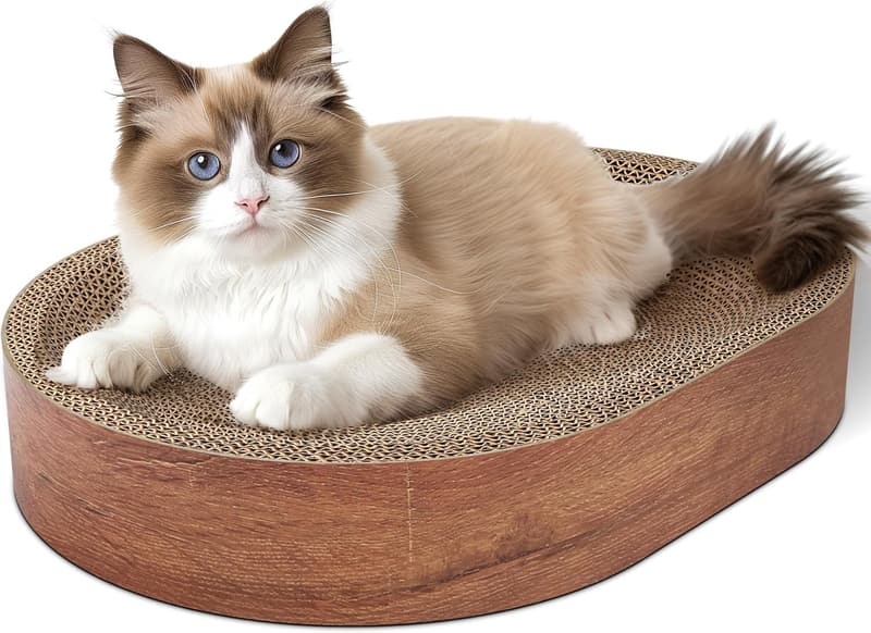 Durable Cardboard Cat Scratching Pad for Indoor Cats