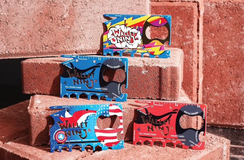 USA Pride Wallet Ninja - 18-in-1 Multitool