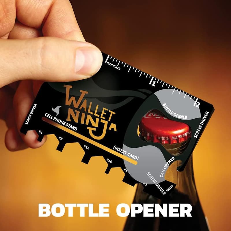USA Pride Wallet Ninja - 18-in-1 Multitool