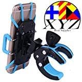 Universal Cell Phone Mount for Boats, Bikes, and Stands (Blue)