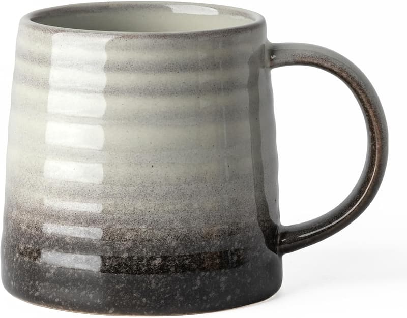Handmade Ceramic Coffee Mug - 16oz Transmutation Glaze